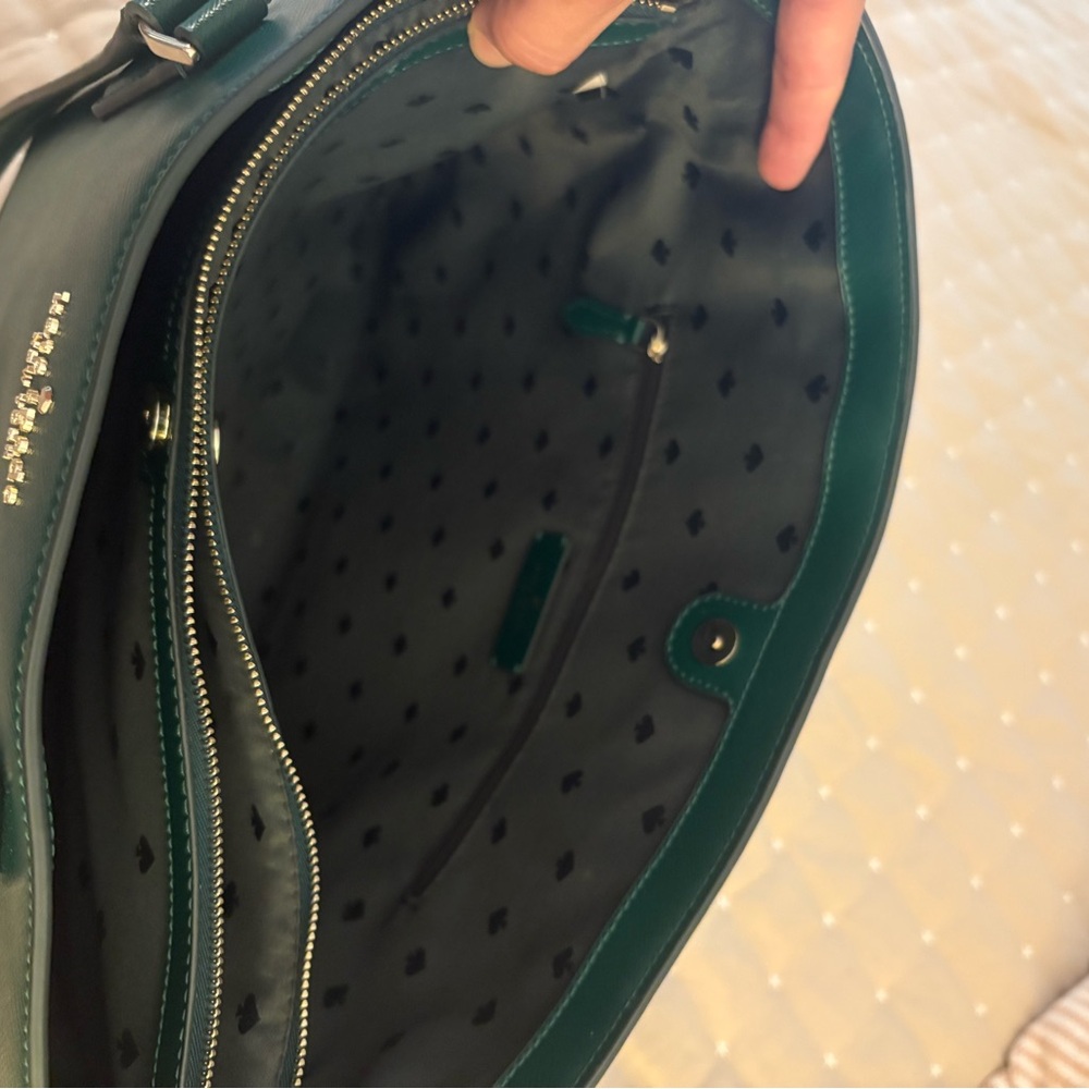 Kate Spade Emerald Green Shoulder Bag - Picture 3 of 5